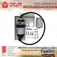 Sakura Fuel Manager Diesel Pre-Filter Separator Kit for Toyota Hilux KUN16 KUN26