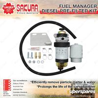 Sakura Fuel Manager Diesel Pre-Filter Kit for Toyota Landcruiser VDJ76 78 79