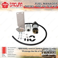 Sakura Fuel Manager Diesel Pre-Filter Kit for Mitsubishi Pajero QE Triton MQ MR