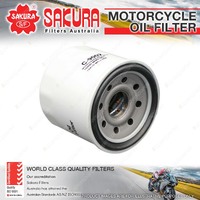 Sakura Motorcycle Oil Filter for Kawasaki ZX400 ZX600 ZX636 ZX900 2000-On