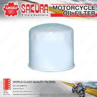 Sakura Motorcycle Oil Filter for Kawasaki EN400 EN450 EX400 VN750 1985-1993