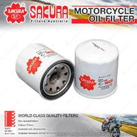 Sakura Motorcycle Oil Filter for Yamaha F15 F25 F40 XJ600 XV17PC Outboard