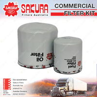 Sakura Commercial Filter Kit for Isuzu NPS SITEC 110 NPS SITEC 115 NPS SITEC 120