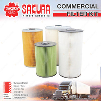 Sakura Commercial Filter Kit for Isuzu FXD77 FXL77 FXR77 FXZ77 FYH77 FYJ77 FYX77