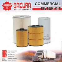 Sakura Commercial Filter Kit for Nissan UD GE13TD Premium Quality