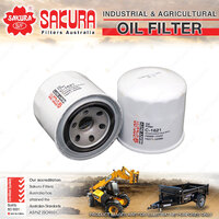 Sakura Spin-On Oil Filter for Kubota B6100DT G2000 0.7L G4200 0.4L 1978-1997