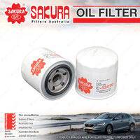 Sakura Spin-On Oil Filter for Hakomatic Citymaster 2.2L 4TNV88 I4 8V OHV 2013-On