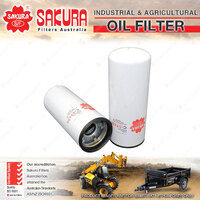 Sakura Spin-On Oil Filter for Kawasaki 90ZV-2 10.8L QSM11 I6 12V 08-13 300mm