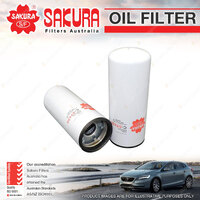 Sakura Spin-On Oil Filter for Sterling LT9500 10.8L CUM ISM I6 12V Truck 99-On