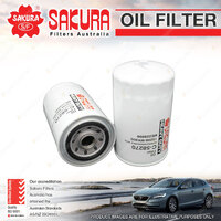 Sakura Spin-On Oil Filter for Kato KRM13H MR130R 4.9L 4M50 I4 16V Crane 04-18