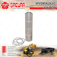 Sakura Hydraulic Oil Filter for Hitachi EX100-5 EX120-5 4.3L I4 8V 1900-On