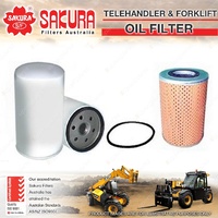 Sakura Telescopic Handler Oil Filter for J.C.Bamford TH520-2 TH520-4 TH525-4