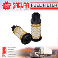 Sakura Fuel Filter for Caterpillar Excavator 311F 312D 314E 4Cyl 2008-ON