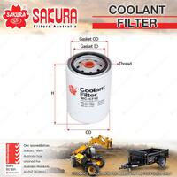 Sakura Coolant Filter for Freightliner FL112 FLB 12.7L S60 I6 12V Truck 90-00