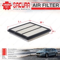 Sakura Air Filter for Mitsubishi Pajero NJ NK NH Magna TR TS 2.6 3.0L Refer A489