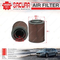 Sakura Air Filter for Isuzu MU 3.1L TD Turbo Diesel 4Cyl 4JG2 DI OHV 8V