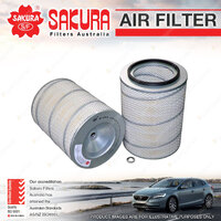 Sakura Air Filter for Hino Ranger PRO 50 FS Super Dolphin FH FS FW 90-05 371.7mm