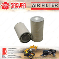 Sakura Air Filter for Hyundai HL770-7 8.3L QSB8.3 I6 12V Loader 07-10 558mm