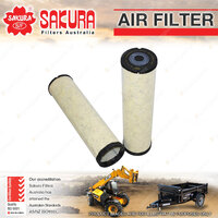 Sakura Air Filter for Caterpillar 160M 8.8L C9 ACERT I6 12V OHV Grader 2008-On