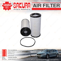 Sakura Air Filter for Kenworth C500 T800 15.2L 15.0L I6 12V Truck 1995-2013