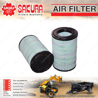 Sakura Air Filter for Kobelco SK200-8 SK210LC-10 SK210LC-8 SK235SR-2 5.1L J05ETA