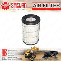 Sakura Air Filter for Caterpillar 623G 15.2L C15 ACERT I6 12V Scraper 01-10