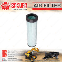 Sakura Air Filter for Ammann ASC110 4.5L QSB4.5 I4 8V Roller 2007-2014 454mm