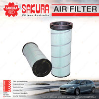 Sakura Air Filter for Volvo A40E A40F 16.0L 16.1L D16EAAE3 D16F 2007-On 562mm