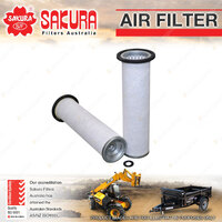 Sakura Air Filter for JCB 3DS 406 4.4L 3.1L F4L2011 Loader 1980-On 280.7mm