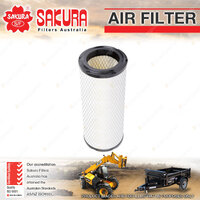 Sakura Air Filter for ASV PT60 2.2L 404C-22T I4 8V OHV Skid Steer Loader 08-09