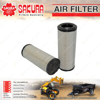 Sakura Air Filter for Case IH FARMALL 35B MAXXFARM 35 1.8L I4 8V 2009-On 265mm