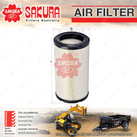 Sakura Air Filter for Dynapac CC102 1.6L D2011L02 I3 6V OHV 1994-2006 245mm