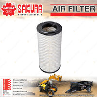 Sakura Air Filter for JCB 411HT 4.4L SH320 I4 8V OHV Loader 2007-On 396mm