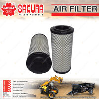 Sakura Air Filter for Kubota KX040-4 R430 1.8L D1803 I3 6V OHV 2013-On