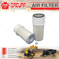 Sakura Air Filter for JCB 3DS 406 4.4L 3.1L F4L2011 Loader 1980-On 315.9mm