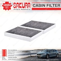 Sakura Cabin Filter for BMW 530D G30 530i G30 X5 G05 X7 G07 4Cyl 2.0L 6Cyl 3.0L