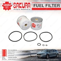 Sakura Fuel Filter for Volkswagen Caravelle Golf Mk II Jetta Passat Santana 1.6L