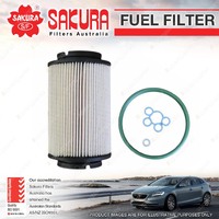 Sakura Fuel Filter for Audi A3 8P 4CYL 2L Diesel CFFB CFGB CLJA 05/2003-2013