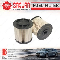 Sakura Fuel Filter for Jeep Cherokee WK Turbo Diesel 4Cyl 2.0L 08/2014-On