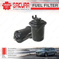 Sakura Fuel Filter for Hyundai Accent LC Excel X3 S Coupe 1N Ptrl 4Cyl 1.3 1.5L