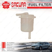 Sakura Fuel Filter for Holden Gemini 2 Nova LE LF 1.4L 1.6L Petrol