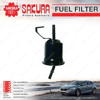 Sakura Fuel Filter for Toyota Hilux TGN121R TGN16R Petrol 4Cyl 2.7L 2005-On