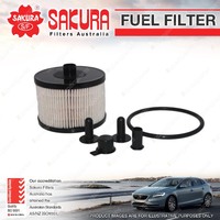 Sakura Fuel Filter for Volvo C30 S40 V40 V50 4Cyl 2.0L Turbo Diesel D4204T