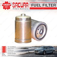 Sakura Spin-On Fuel Filter for Fiat Ducato 2.8L 4Cyl Diesel TDI 03/2002-09/2002