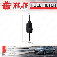 Sakura Fuel Filter for Ford Fiesta WP WQ 1.6L 2.0L 4Cyl Petrol MPFI