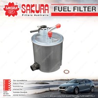 Sakura Fuel Filter for Nissan Patrol GU VI 3.0L 4Cyl Diesel MPFI 09/2007-ON