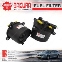 Sakura Fuel Filter for Land Rover Discovery Sport SD4 TD4 224DT 4CYL 2.2L Diesel