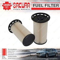 Sakura Fuel Filter for Volkswagen GOLF MK7 Tiguan AD1 4Cyl 2.0L Diesel