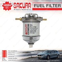 Sakura Fuel Filter Kit With 5/16 Fittings for Ford Mondeo Fiesta Escort MK6 4Cyl