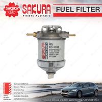 Sakura Fuel Filter Kit With 1/4 Fittings for Mazda E3000 E4100 Diesel 1978-1981